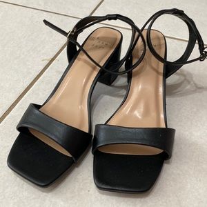 A new day black sandals